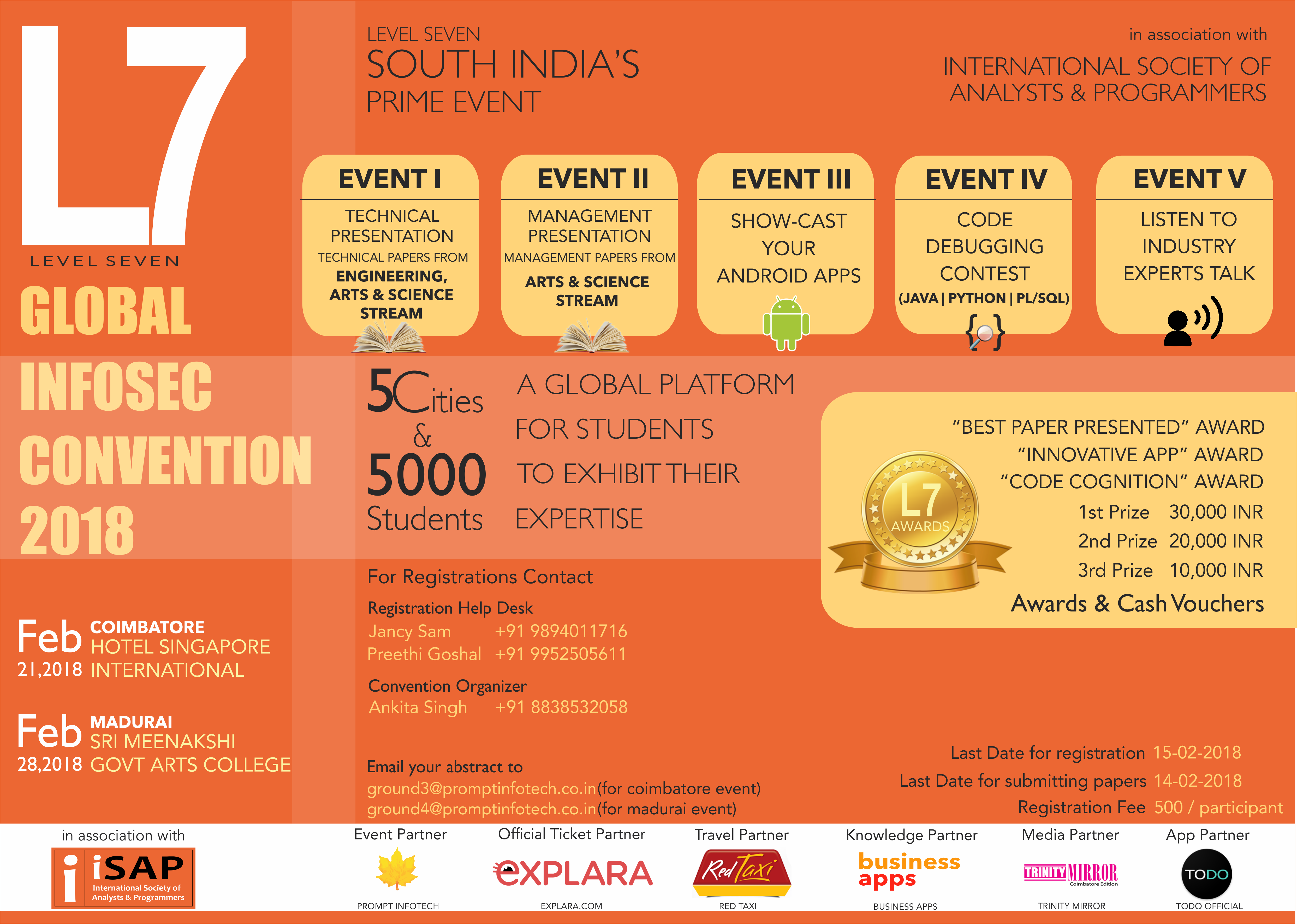 level 7 global infosec convention 2018