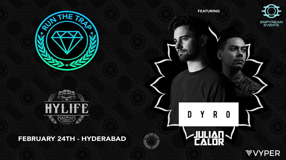 Run the Trap India Tour w/ Dyro and Julian Calor