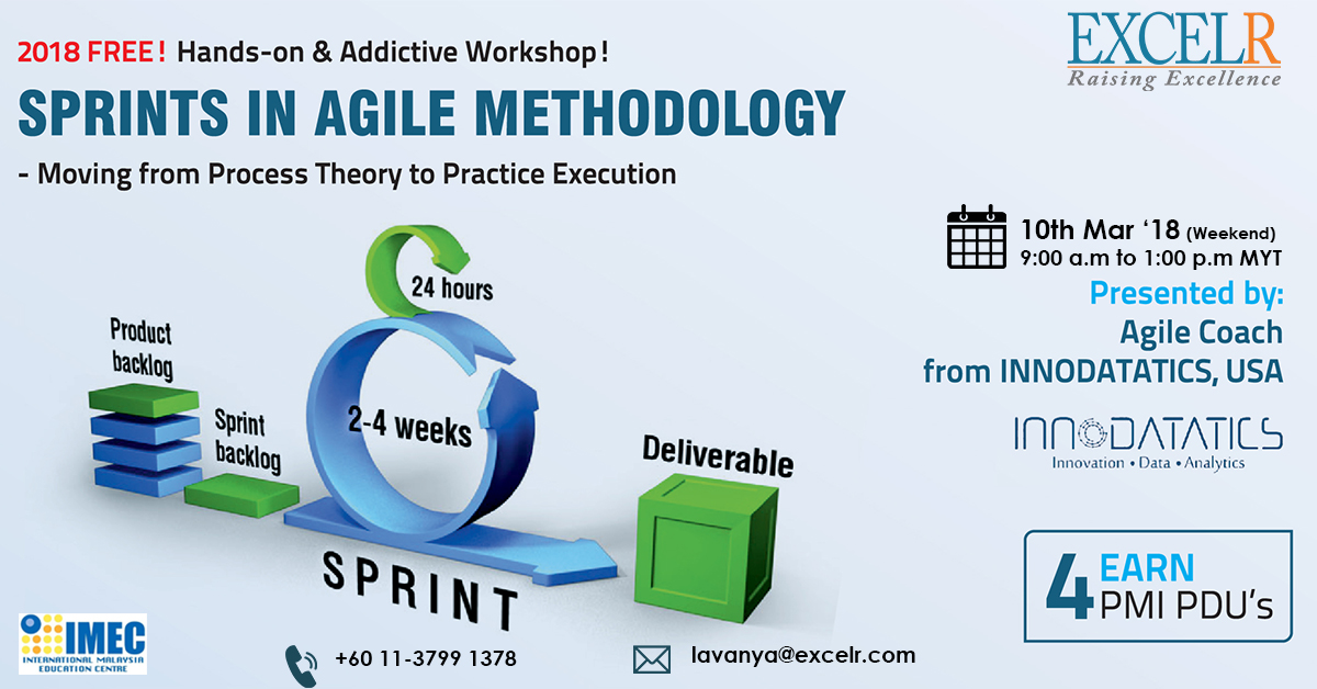 FREE Workshop in AGILE METHODOLOGY Presented by Agile