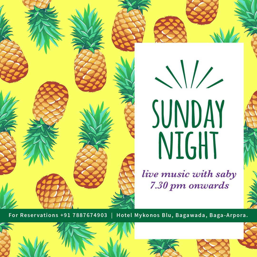 Sunday Night at TORO TORO!