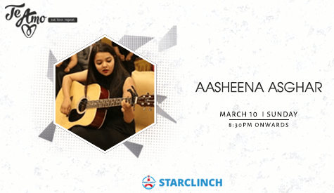 Aasheena Asghar - Performing LIVE At Te Amo, Ansal Plaza