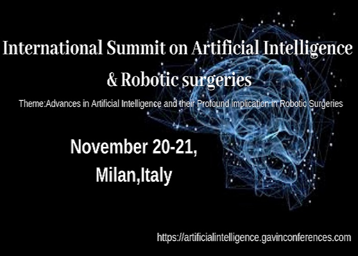 International Summit on Artificial Intelligence & Robotic surgeries