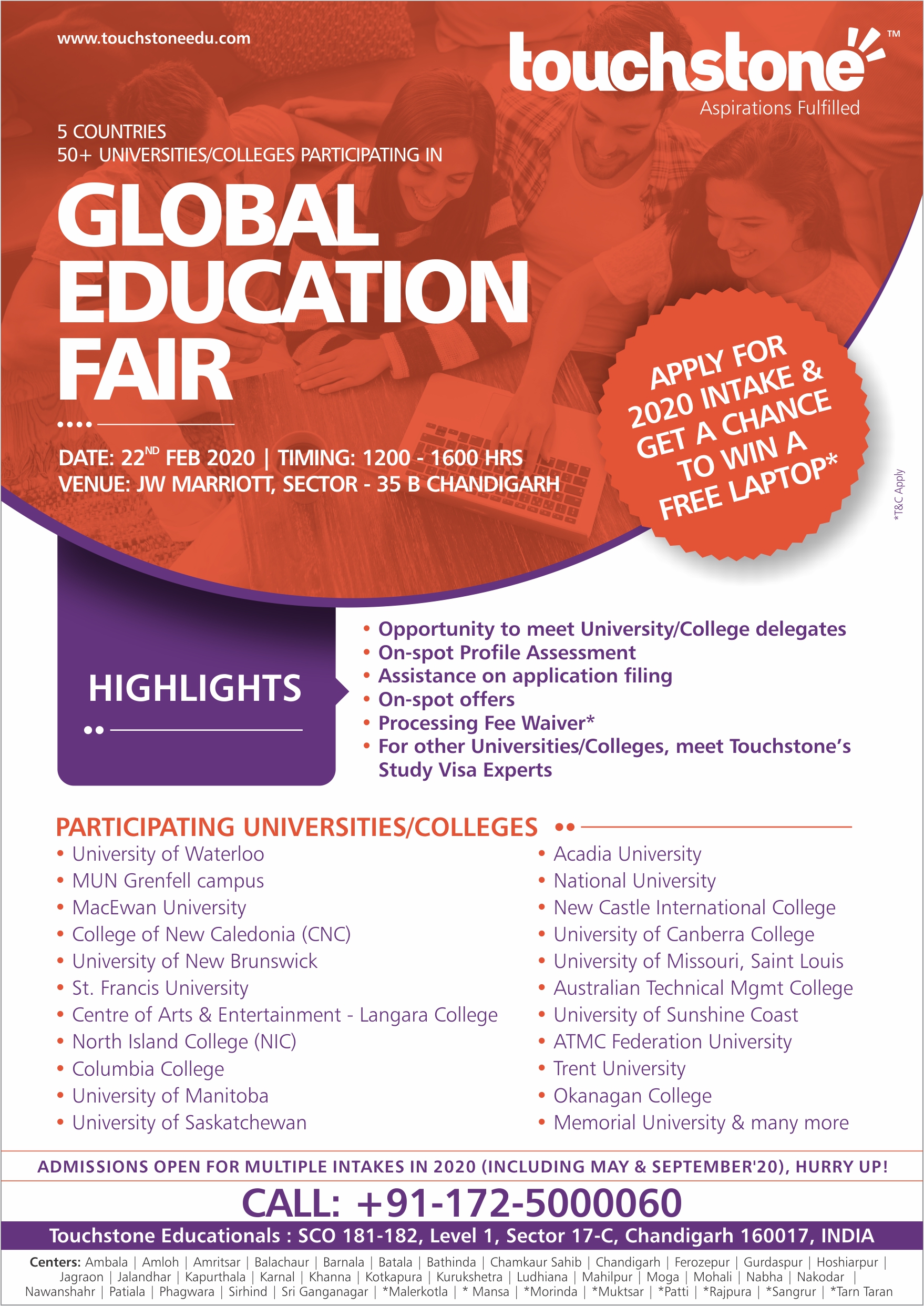 Touchstone Global Education Fair