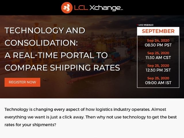 Technology and Consolidation: A Real-Time Portal to Compare Shipping Rates