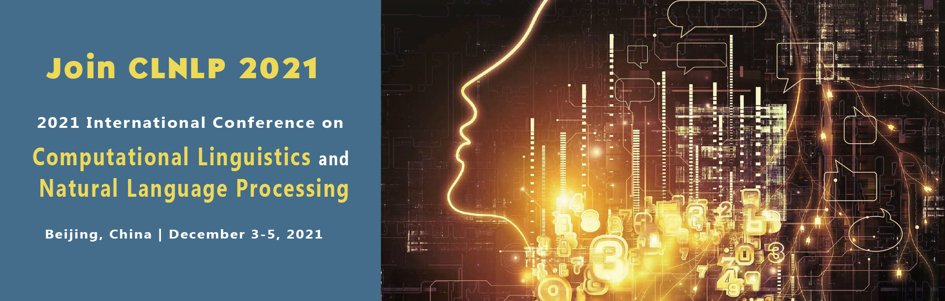 Computational Linguistics and Natural Language Processing (CLNLP 2021)