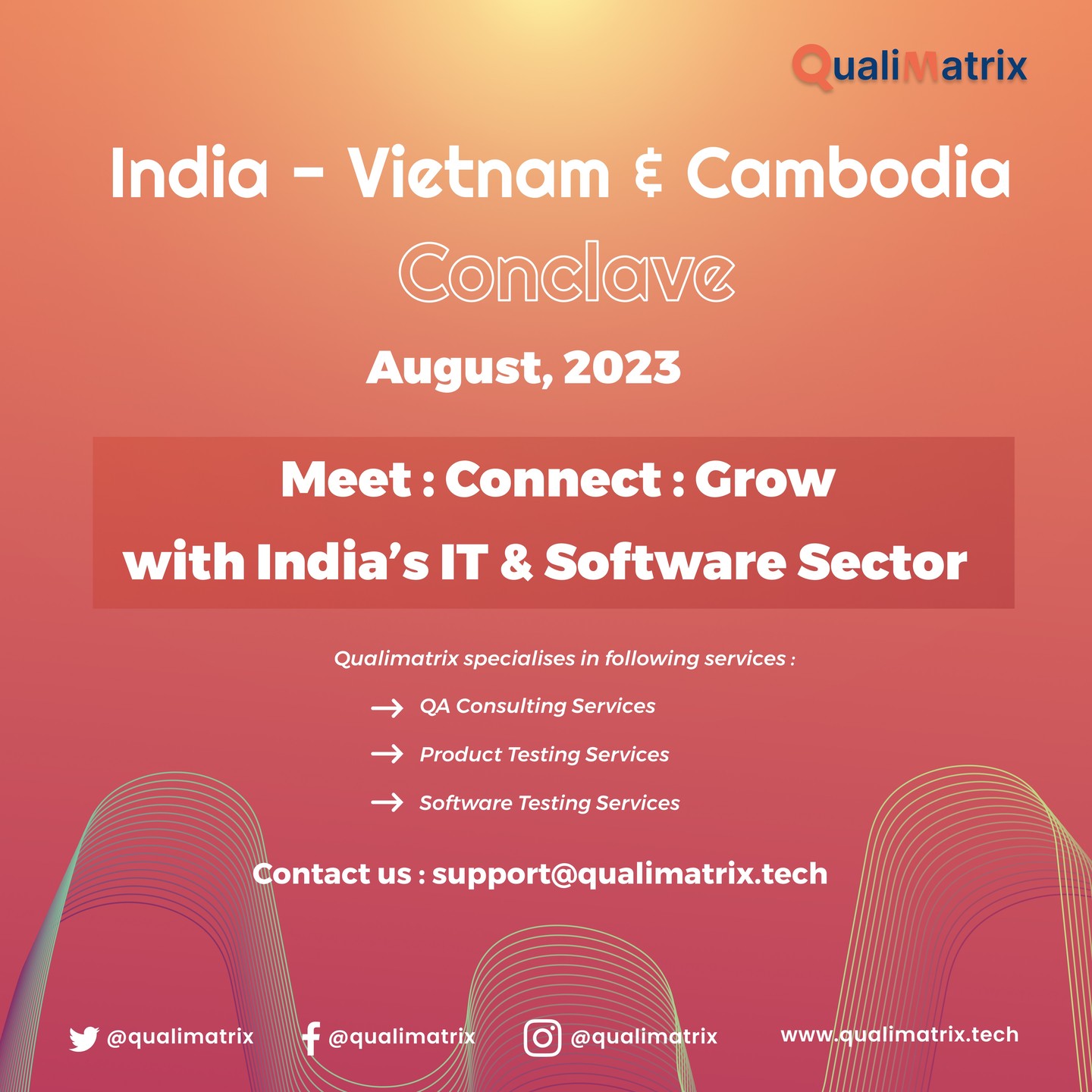 ESC 2023 event in Vietnam & Cambodia by Qualimatrix Networking Request