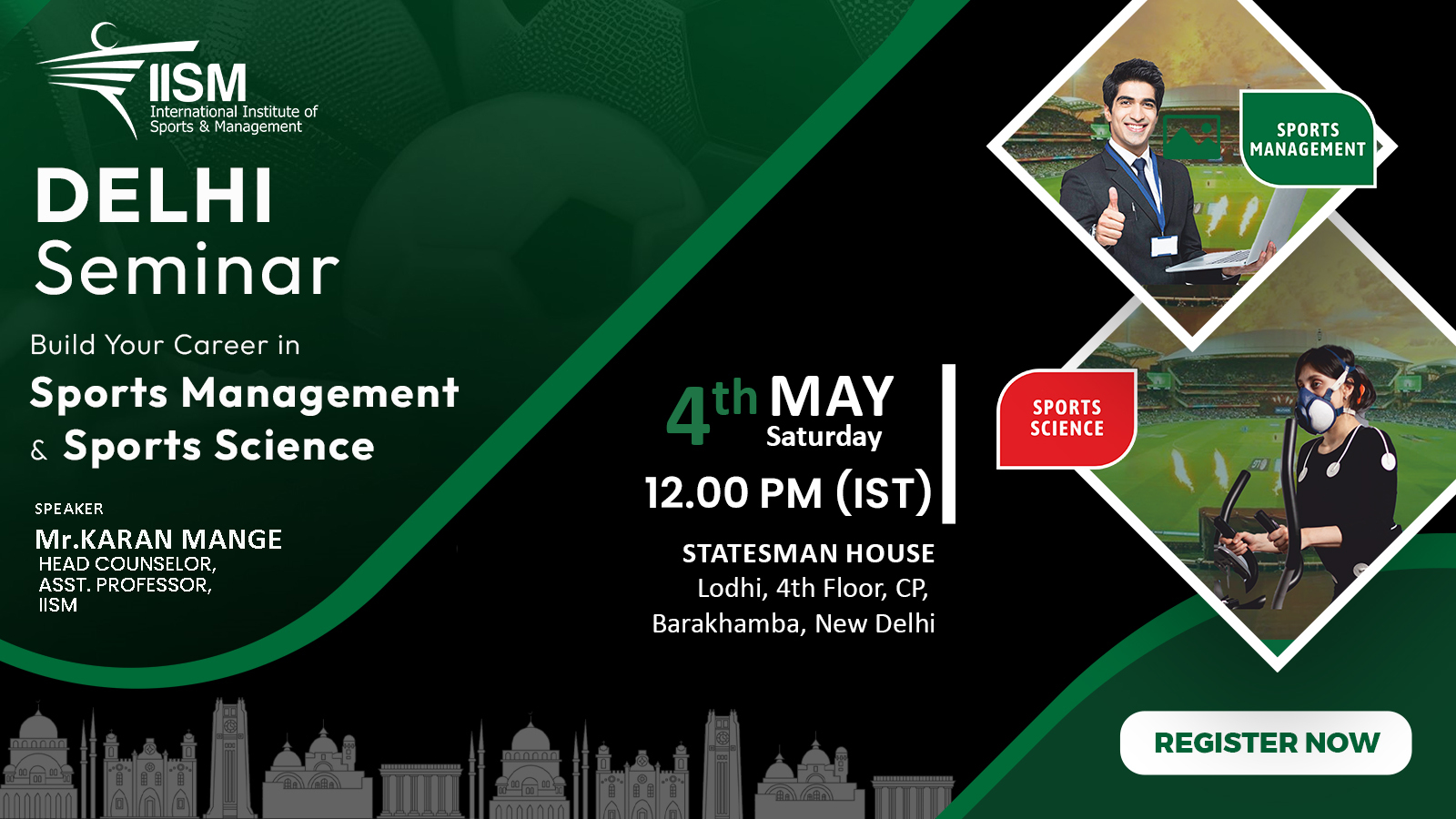 Seminar on Career Guidance in Sports Management & Sports Science!