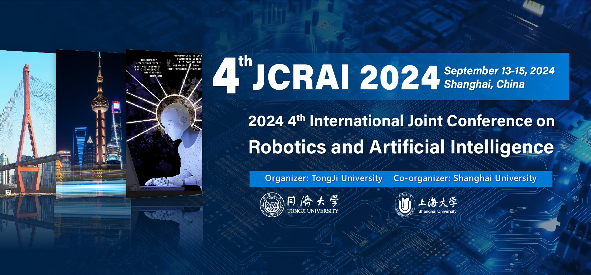 2024 4th ACM(ICPS) International Joint Conference on Robotics and Artificial Intelligence (JCRAI 2024)