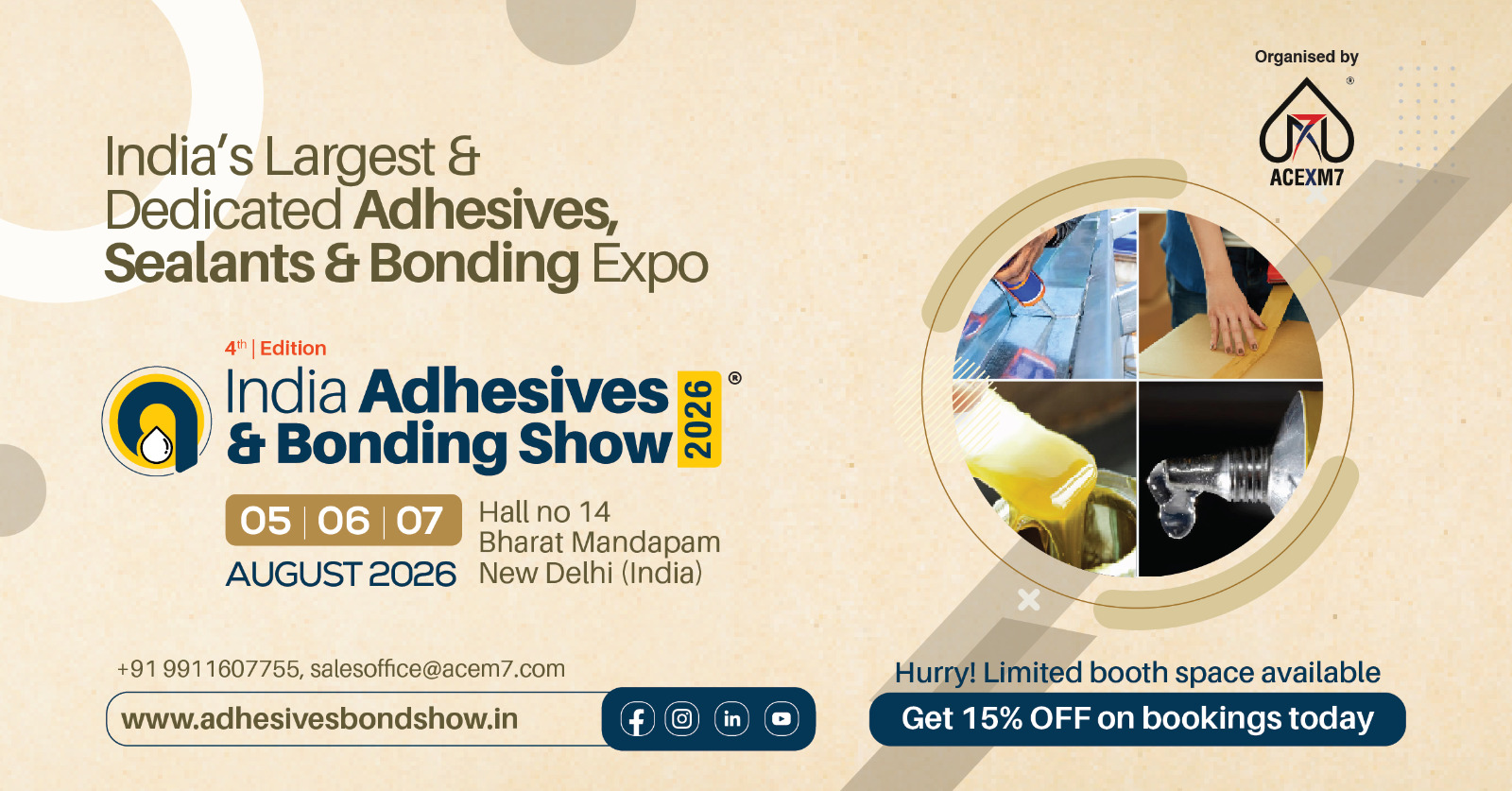 Adhesives, Sealants & Bonding Expo 2026