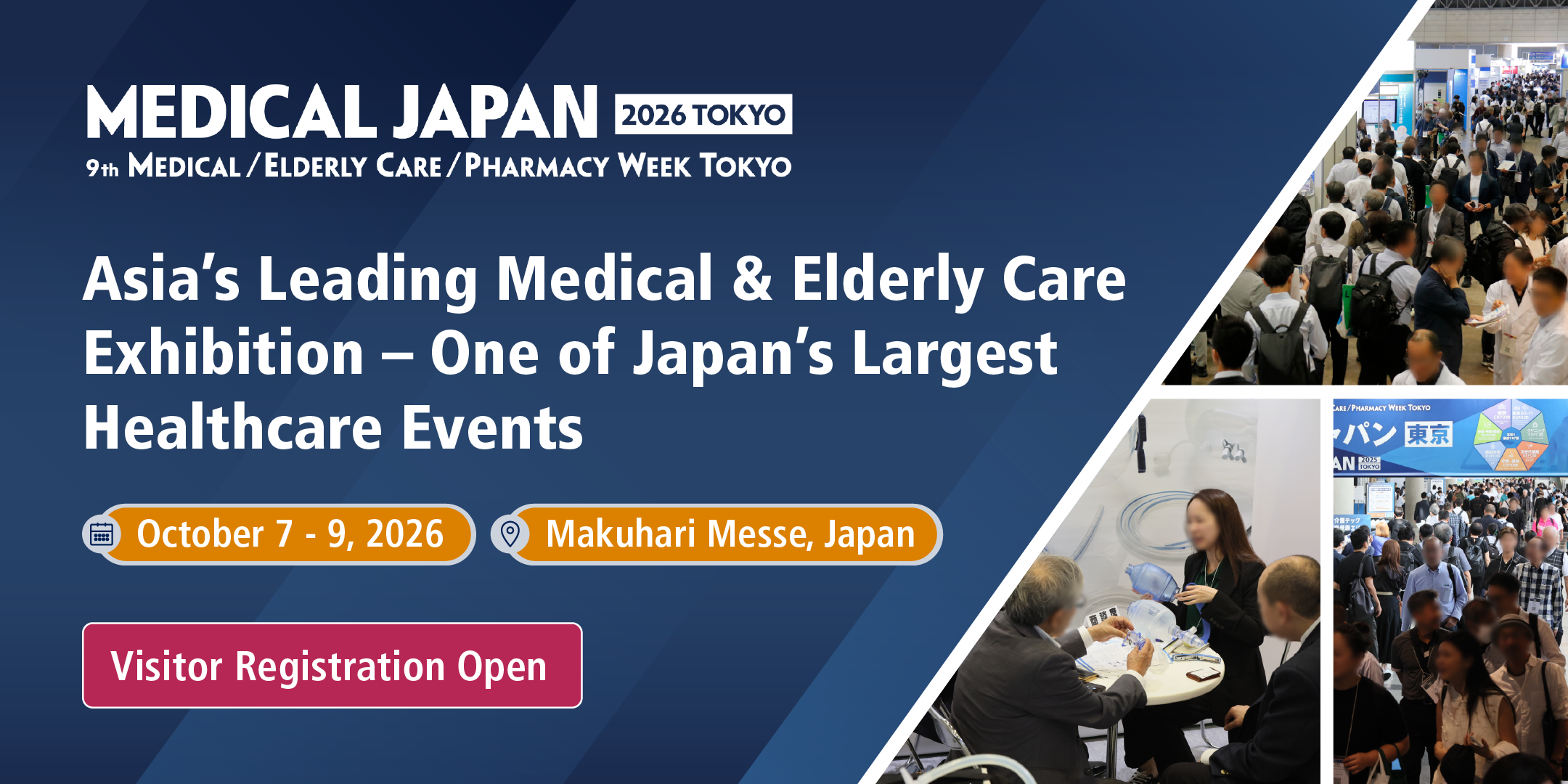 MEDICAL JAPAN 2026 TOKYO - 9th MEDICAL / ELDERLY CARE / PHARMACY WEEK TOKYO