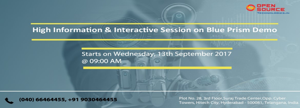 Blue Prism Training in Hyderabad