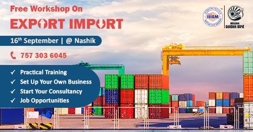 Free Seminar on Export Import at Nashik