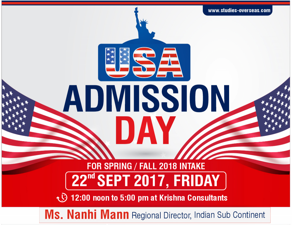 USA Admission Day at Krishna Consultants Nagpur