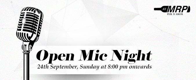 We are LIVE and kicking it with Open Mic Sundays!