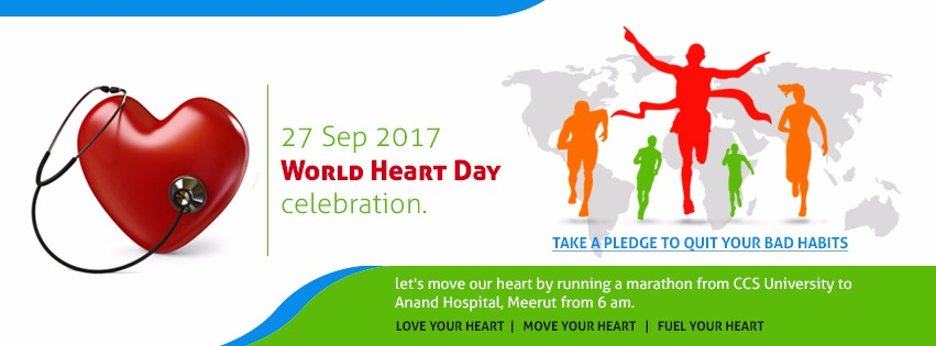 World Heart Day - TAKE A PLEDGE TO QUIT YOUR BAD HABBITS