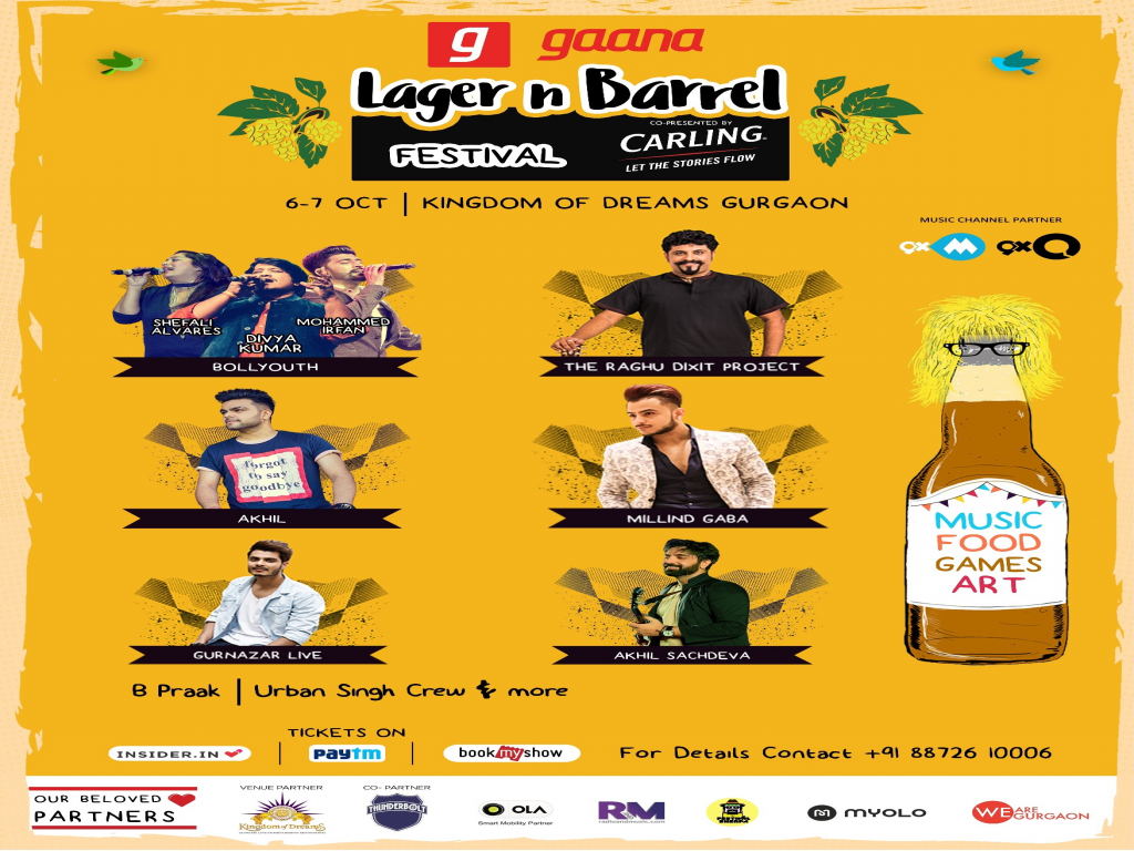 LAGER n BARREL Festival in Gurugram