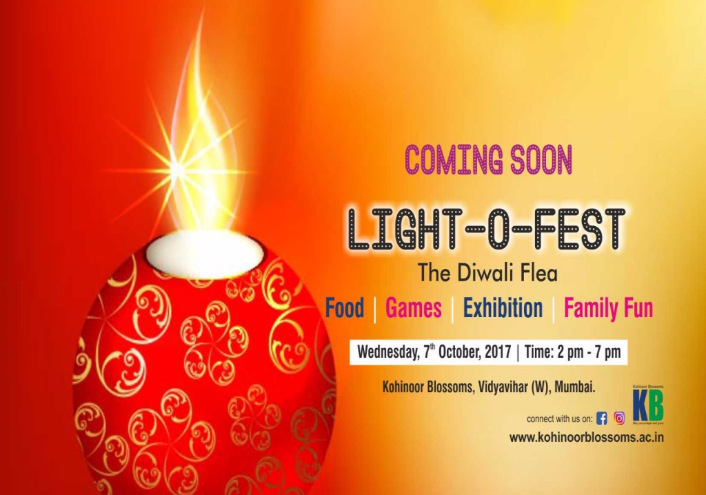 Light O Fest at Kohinoor Blossoms