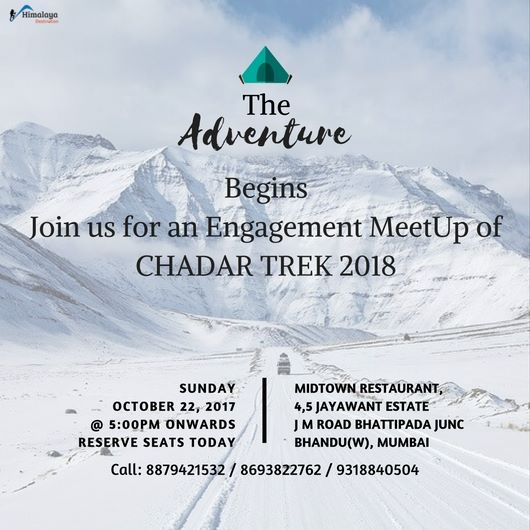 Chadar Trek Meetup