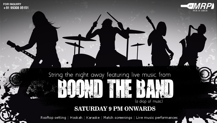 Featuring Live Music From Boond The Band