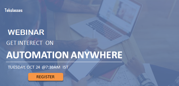 Robotic Process Automation [Automation Anywhere Training]