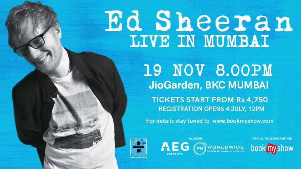Ed Sheeran - India Tour
