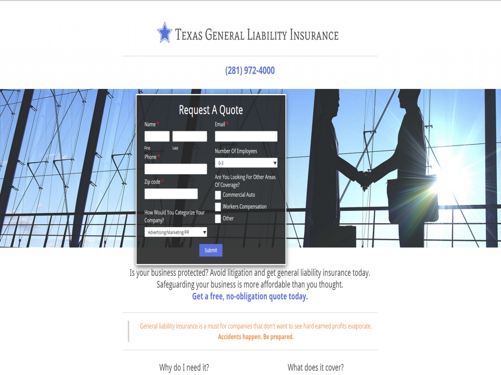 What Makes TX General Liability Insurance  So Special?