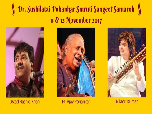Dr. Sushilatai Pohankar Smruti Sangeet Samaroh, 2017