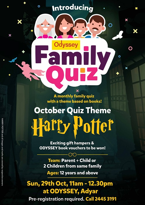 Odyssey Family Quiz- Theme- HARRY POTTER