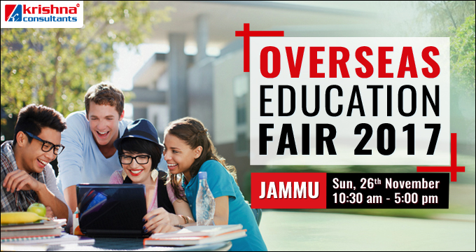 Overseas Education Fair Event on 26th Nov at Radisson Blu Hotel, Jammu