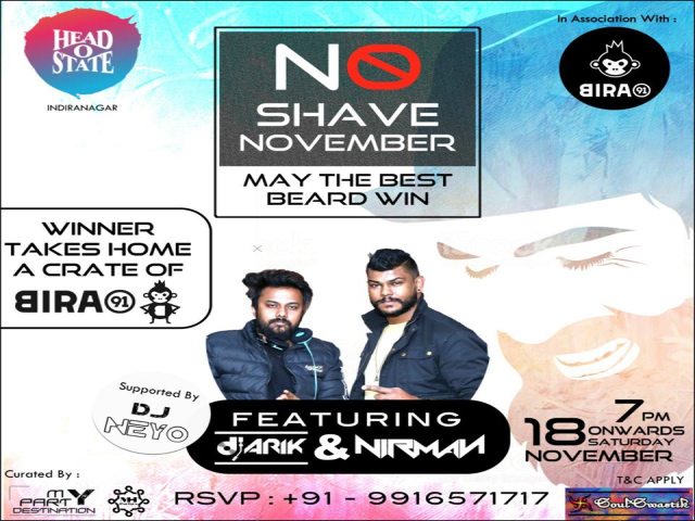 No SHAVE NOVEMBER