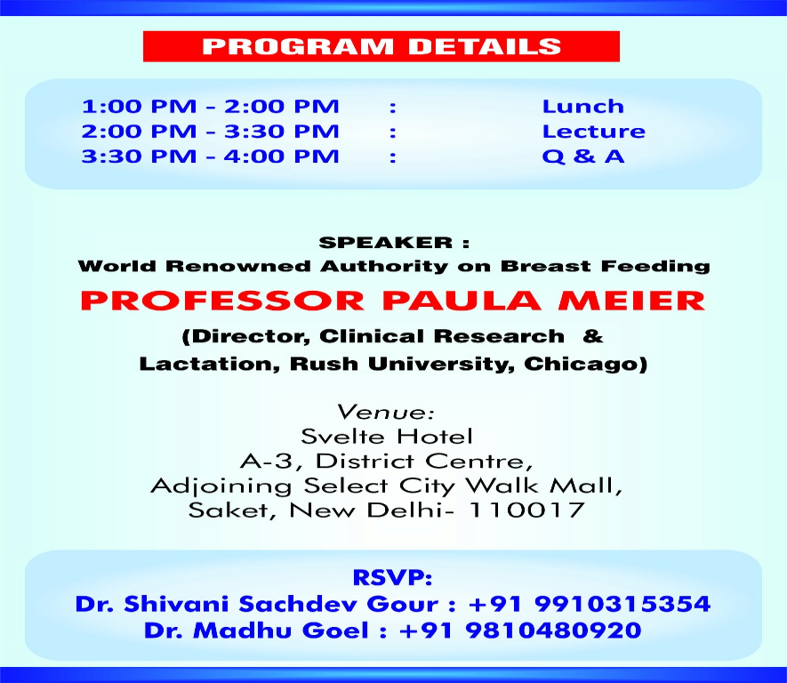 Dr Shivani Sachdev Gour - Birthing Practice that Support Breastfeeding & Human M