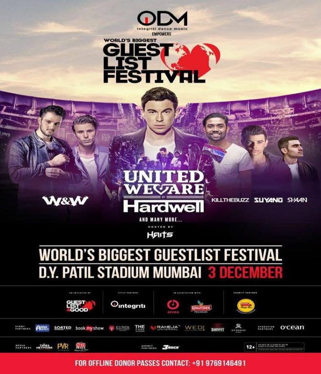 HARDWELL / W&W LIVE IN MUMBAI - 3 DECEMBER 2017
