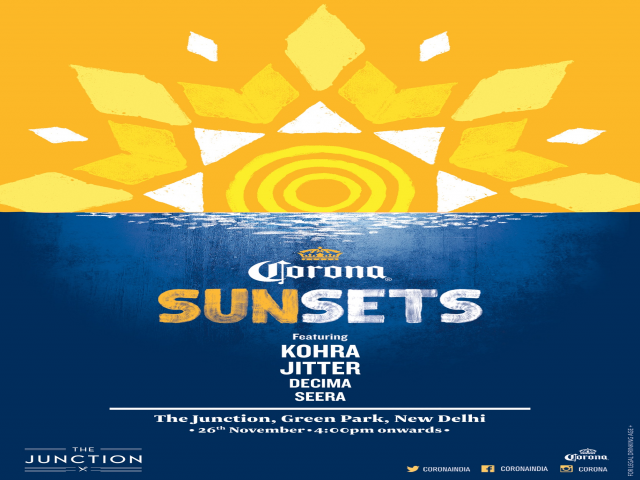 Corona Sunsets in New Delhi