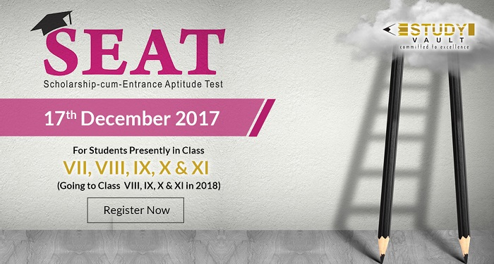 Scholarship cum Entrance Aptitude Test on 17-Dec-17 in Ghaziabad and Noida