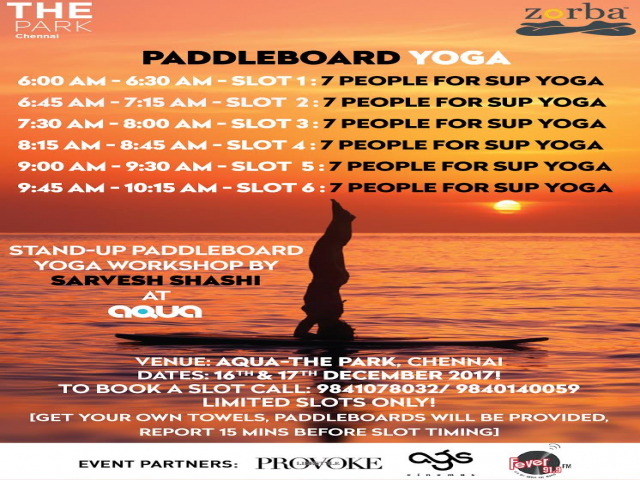 Paddleboard Yoga