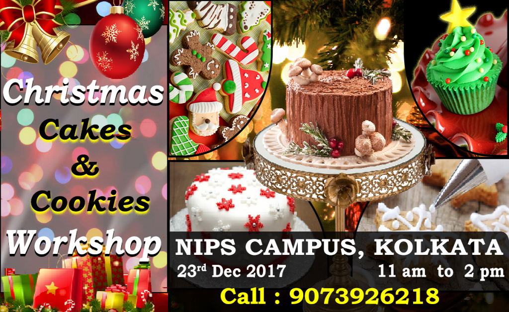 CHRISTMAS CAKE AND COOKIES WORKSHOP