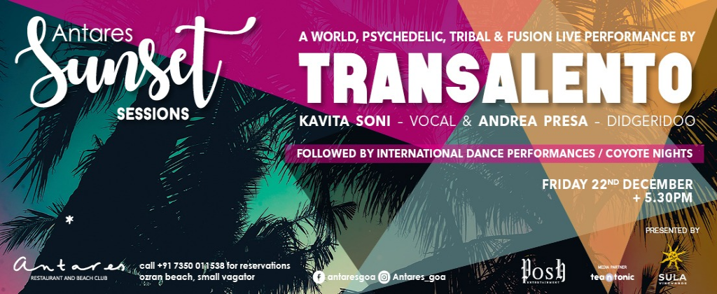 Sunset sessions@Antares 22nd Dec