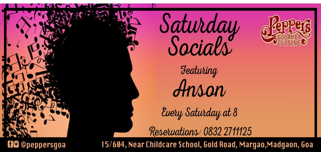 Saturday Socials@Peppers 23rd Dec