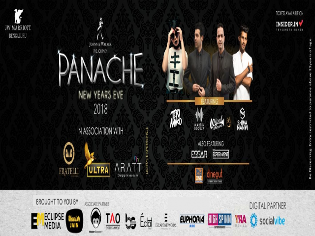 Panache New Year's Eve 2018 - Jw Marriott