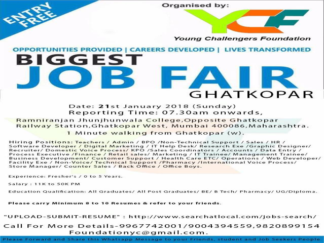 Mega Jobfair in Mumbai