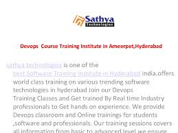 devops online  course training hyderabad