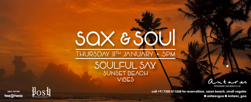 Sax & Soul @ Antares 11th Jan 2018