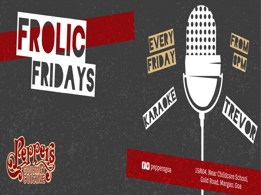 Friday Frolic @ Peppers 12th Jan 2018