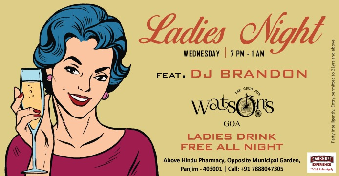 Ladies Night at Watsons, 17th January