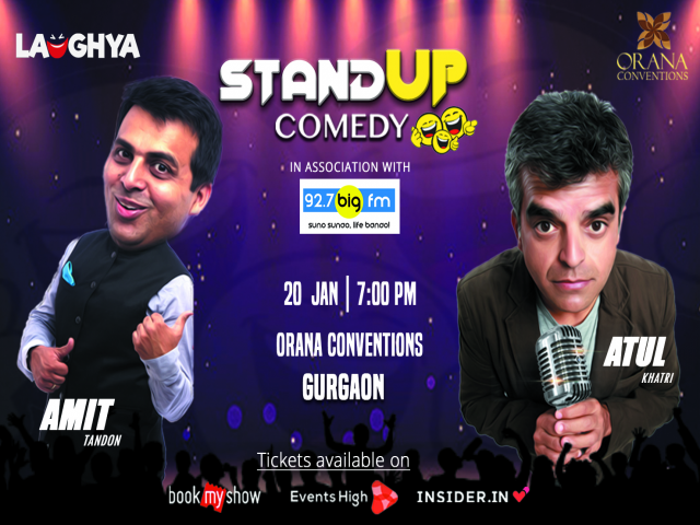 Stand Up Comedy with Amit Tandon and Atul Khatri