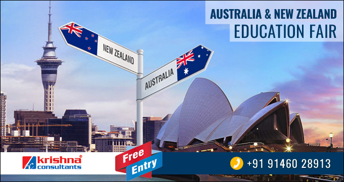 Australia New Zealand Education Fair on 31st Jan 2018 by Krishna Consultants