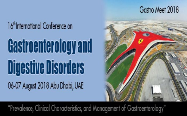 16th International Conference on Gastroenterology and Digestive Disorders