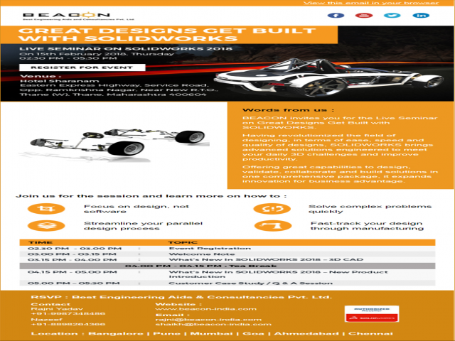Great Design get Built With SOLIDWORKS