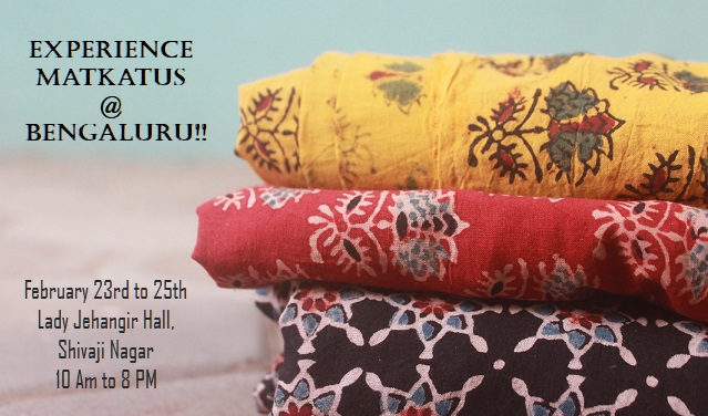 Experience Matkatus @ Bengaluru