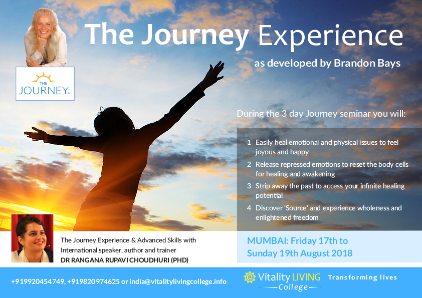 Journey Intensive Healing Seminar Mumbai with Dr Rangana Rupavi Choudhuri